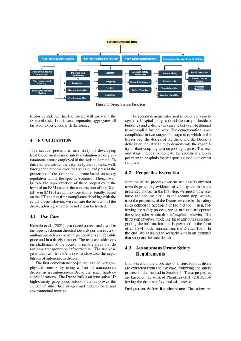 Digital Twins for Trust Building in Autonomous Drones through Dynamic ...