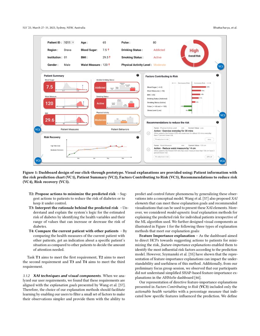 Directive Explanations for Monitoring the Risk of Diabetes Onset