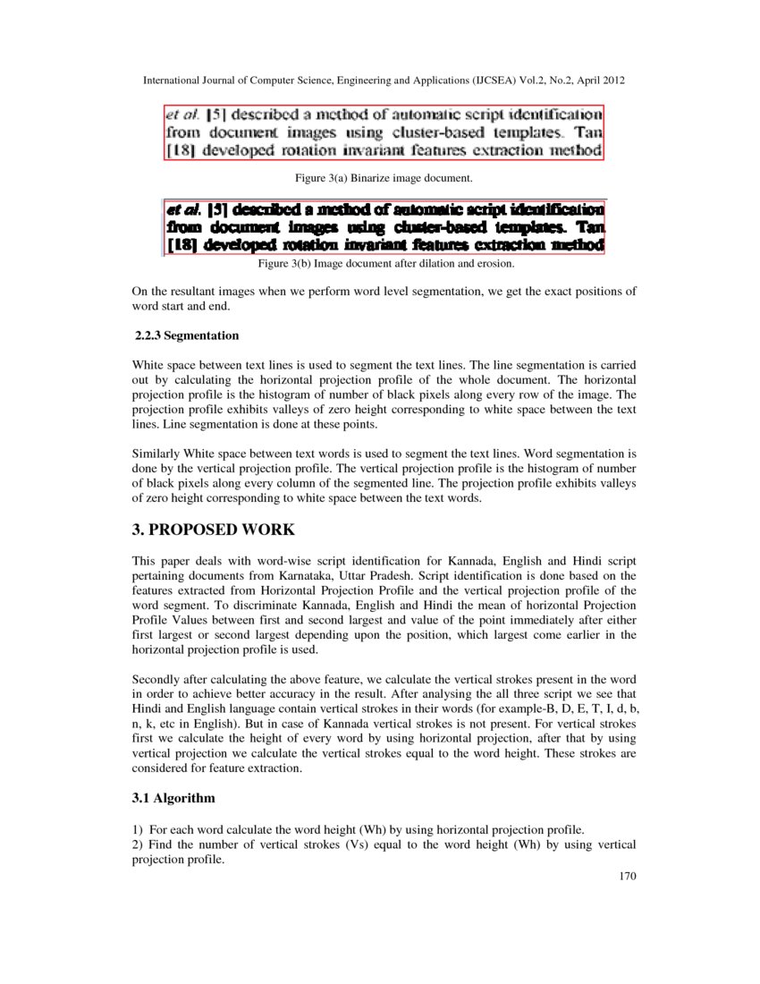 Discrimination Of English To Other Indian Languages Kannada And Hindi For Ocr System Deepai Discrimination Of English To Other Indian Languages Kannada And Hindi For Ocr System Deepai