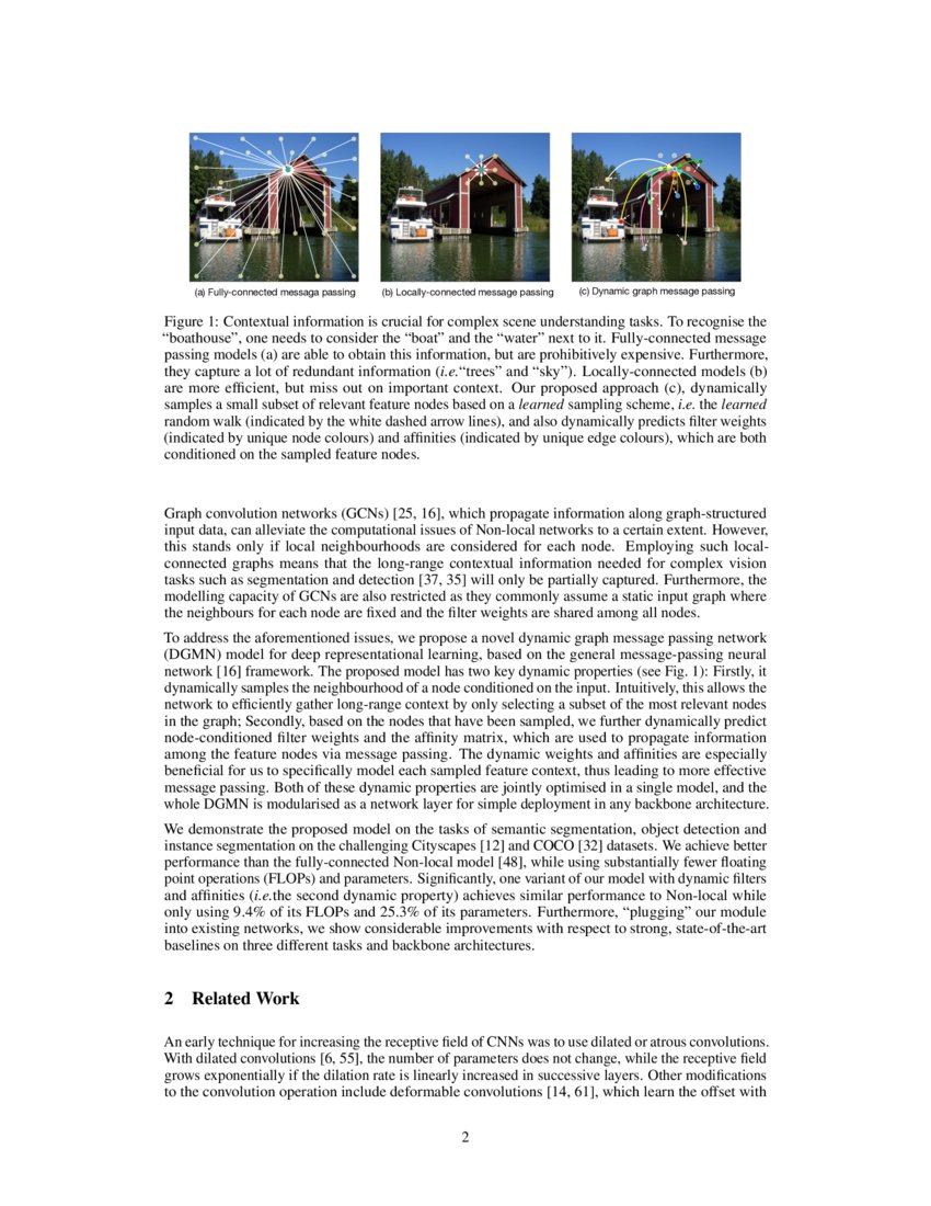 Dynamic Graph Message Passing Networks DeepAI