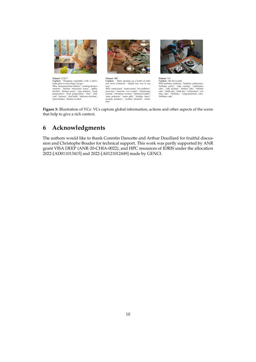 Efficient Vision Language Pretraining With Visual Concepts And Efficient Vision Language Pretraining With Visual Concepts And