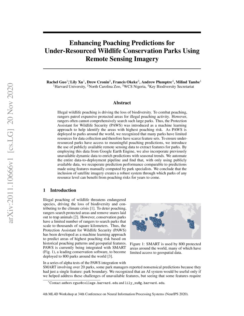 Enhancing Poaching Predictions for UnderResourced Wildlife