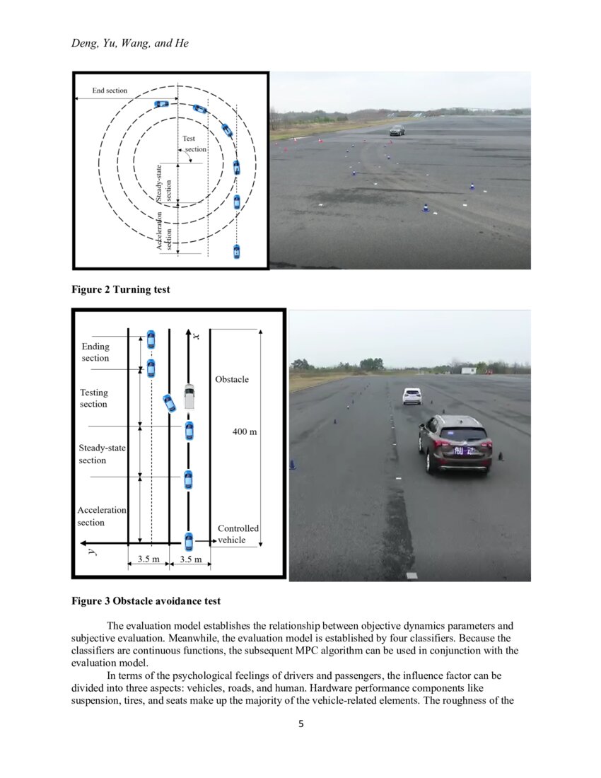 Evaluation and Control Model Design of Human Factors for Autonomous ...