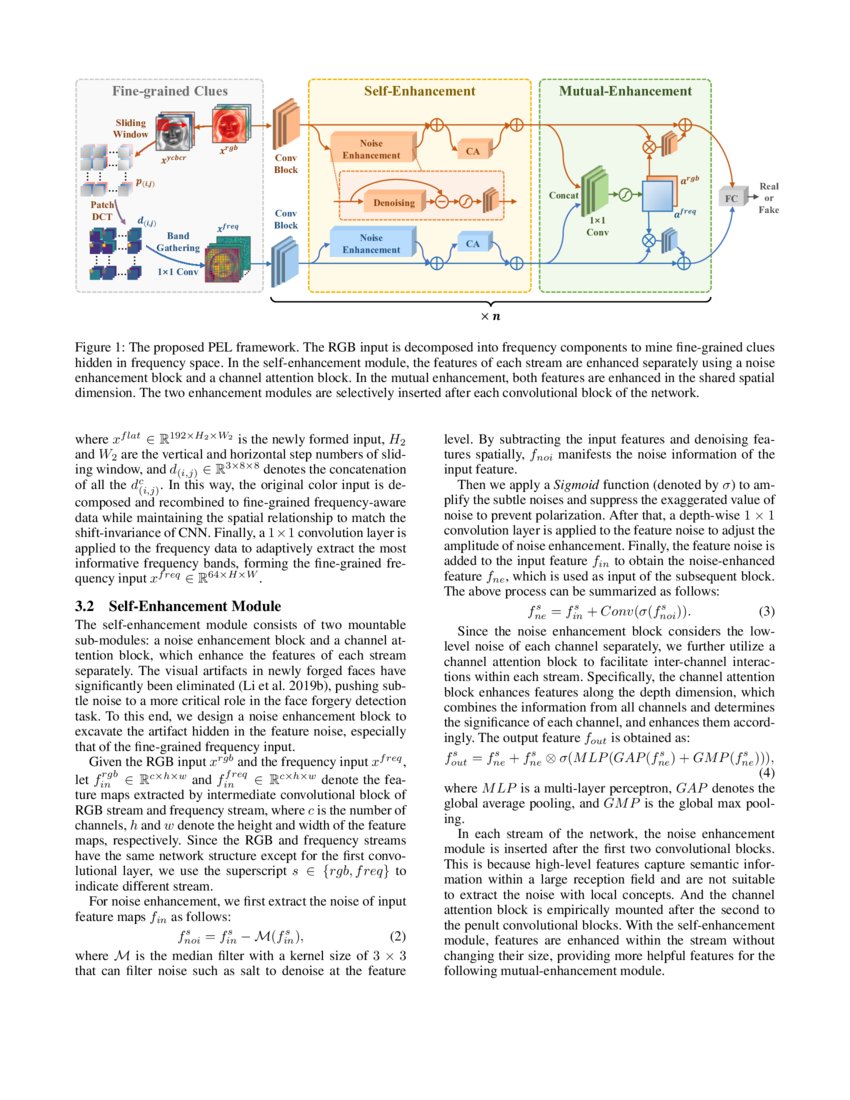 Exploiting Finegrained Face Clues via Progressive Enhancement