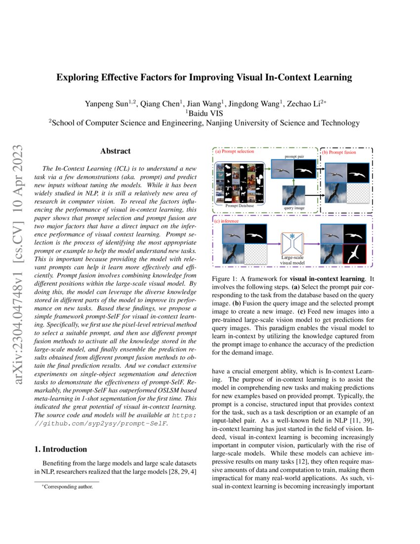 Exploring Effective Factors for Improving Visual In-Context Learning ...