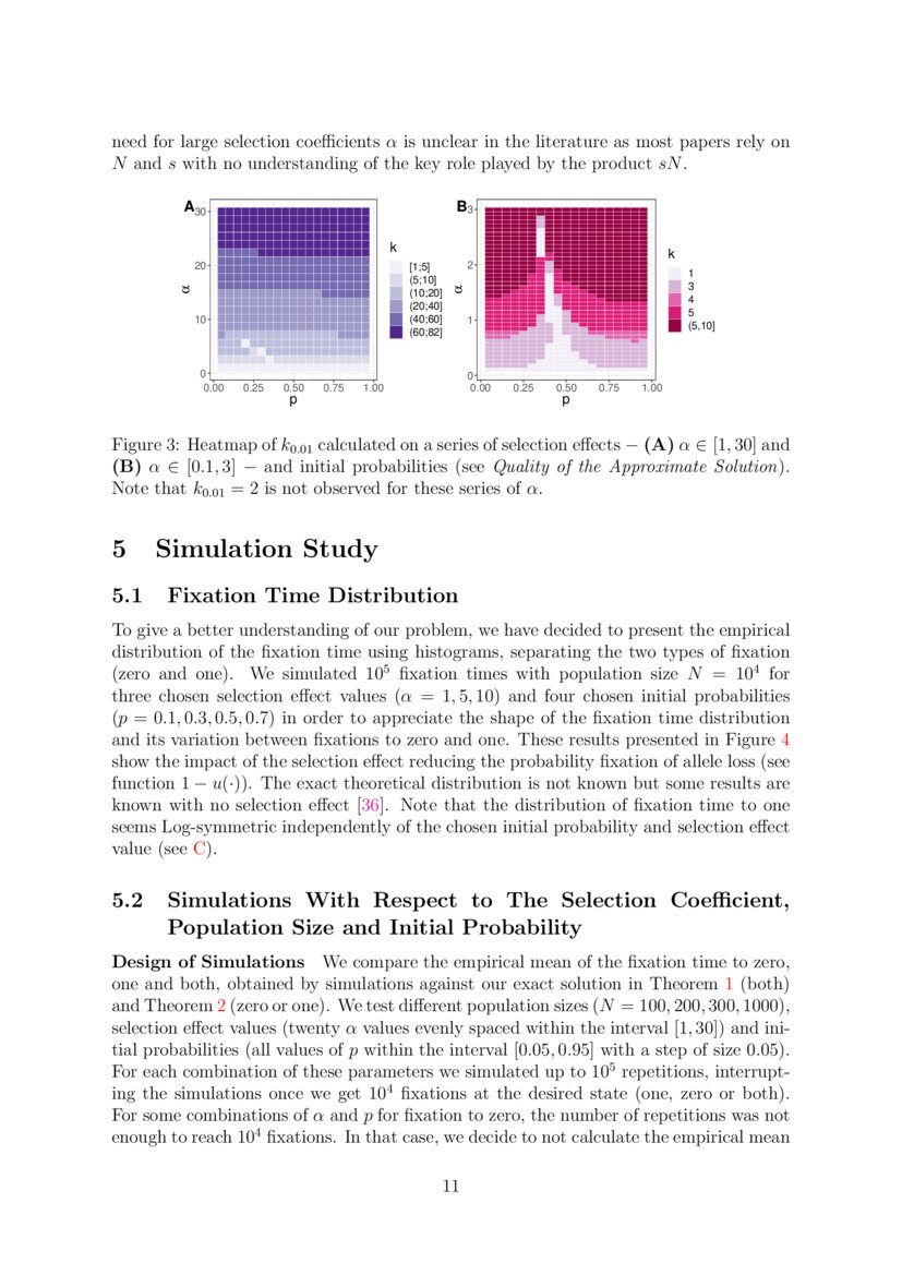Exponential Integral Solutions For Fixation Time In Wright Fisher Model Exponential integral solutions for fixation time in wright fisher model