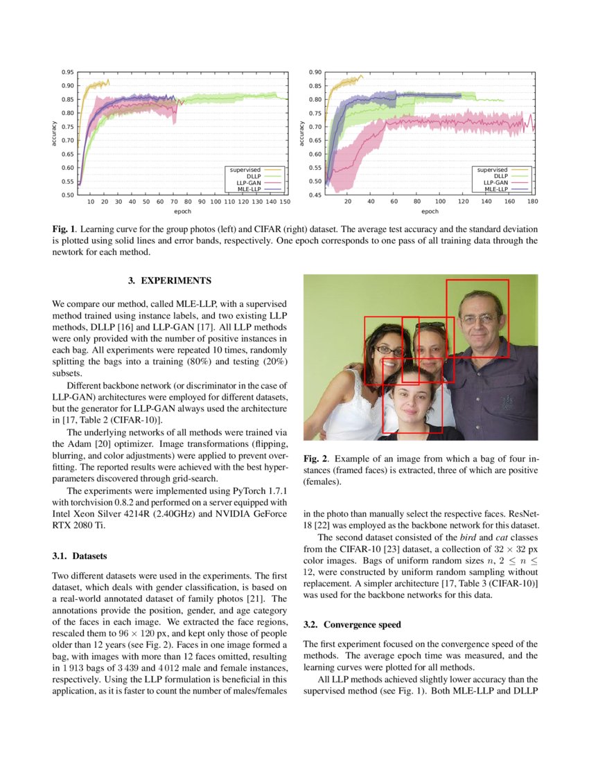 Fast learning from label proportions with small bags DeepAI