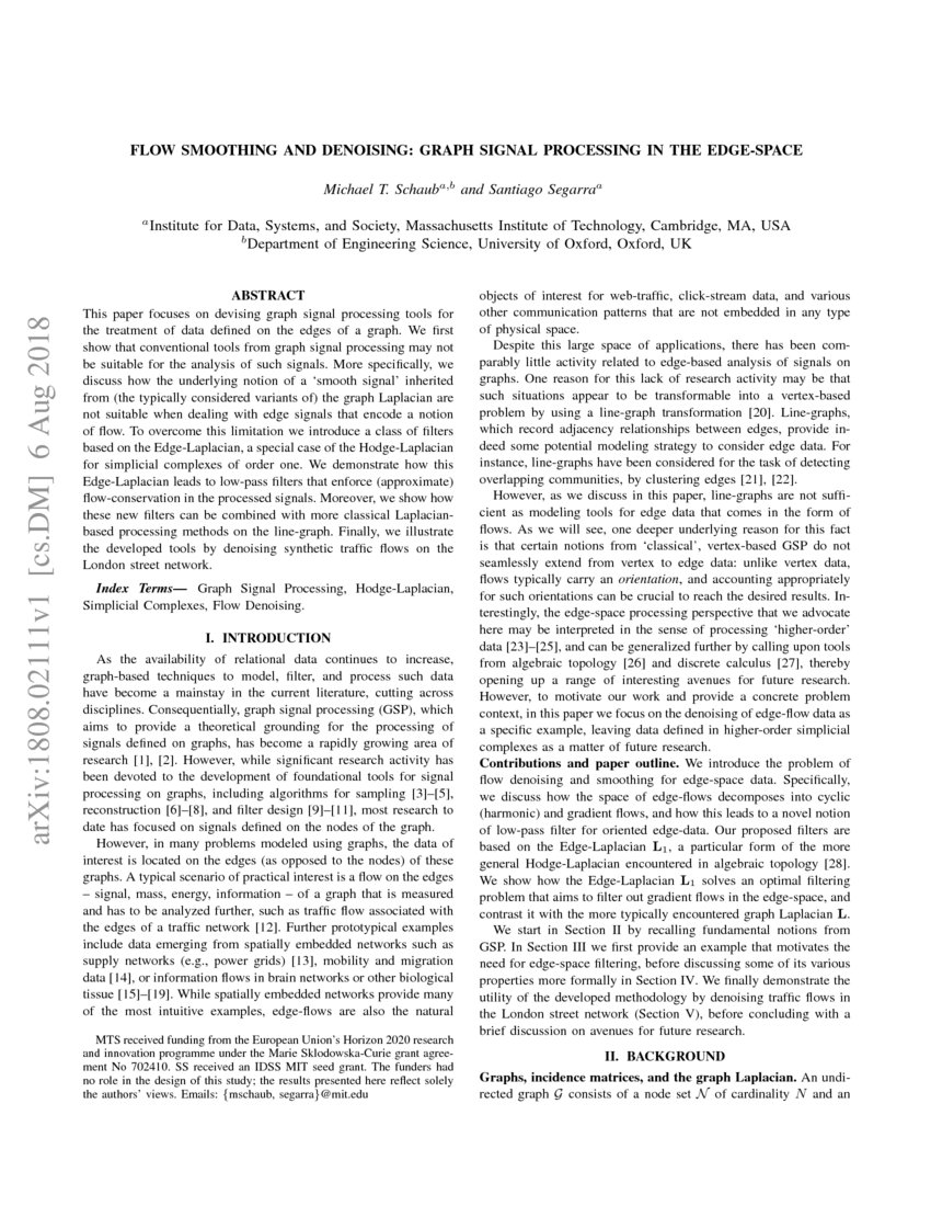 Flow Smoothing and Denoising Graph Signal Processing in the EdgeSpace