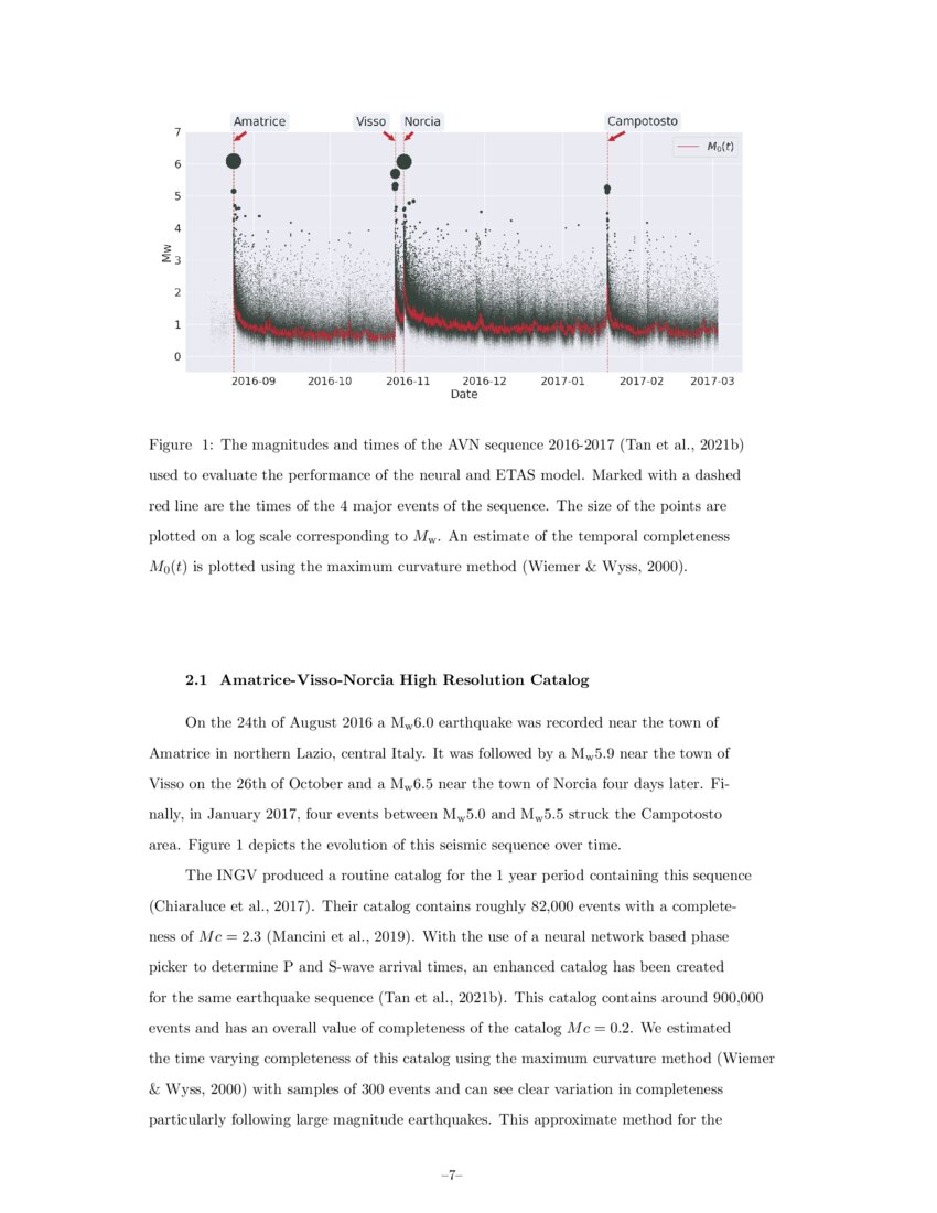 Forecasting the 2016-2017 Central Apennines Earthquake Sequence with a ...