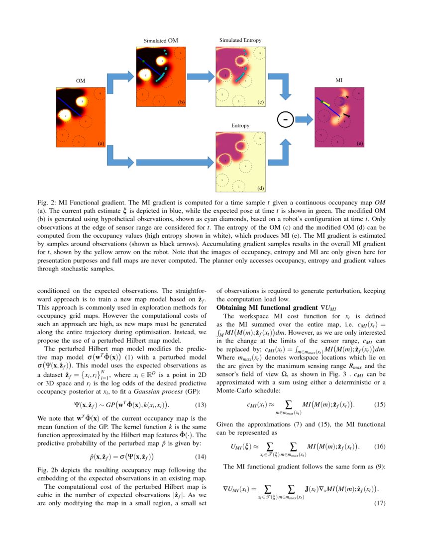 Functional Path Optimisation for Exploration in Continuous Occupancy ...
