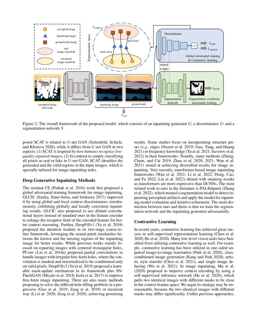 Generative Image Inpainting with Segmentation Confusion Adversarial ...