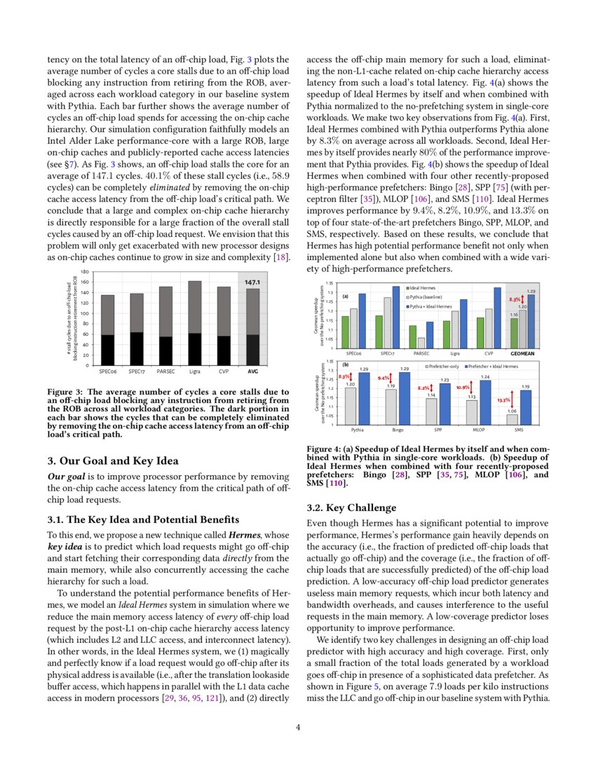 Hermes Accelerating LongLatency Load Requests via PerceptronBased