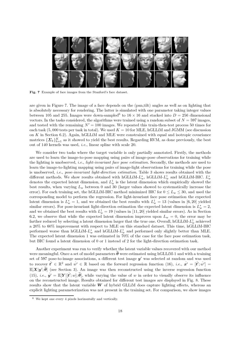 HighDimensional Regression with Gaussian Mixtures and PartiallyLatent