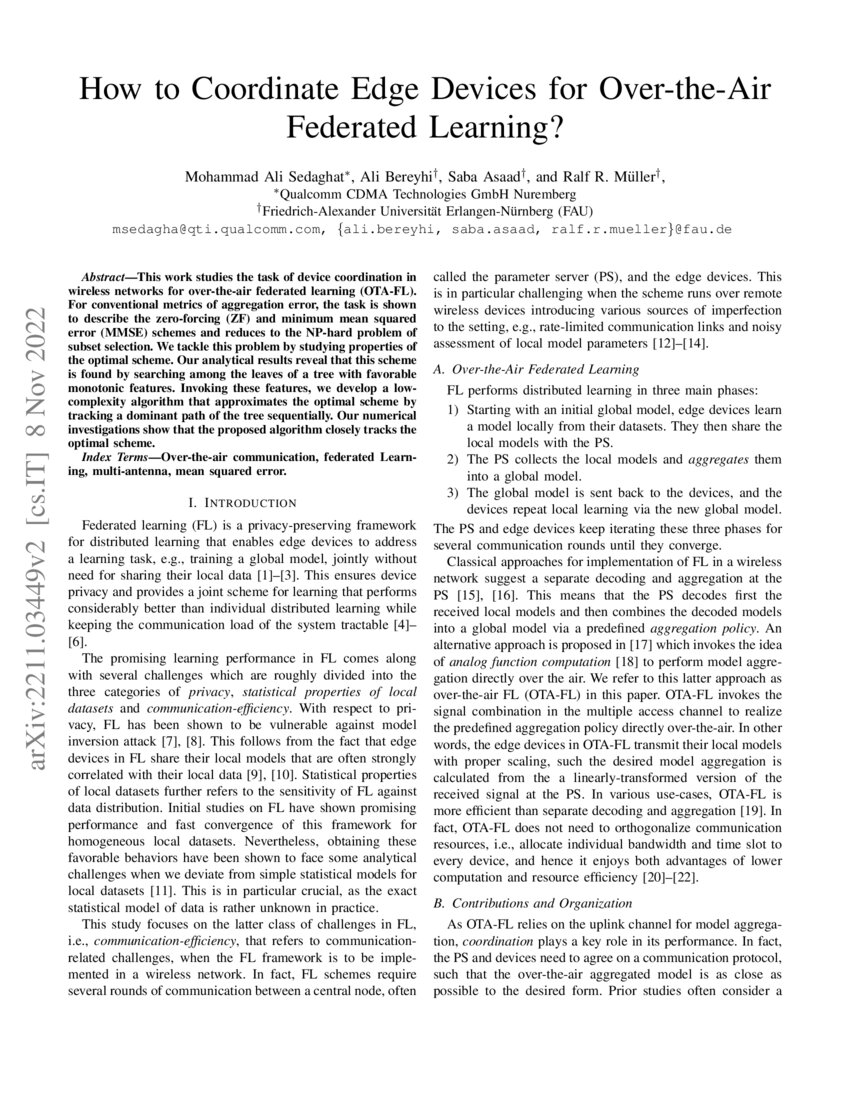 How to Coordinate Edge Devices for OvertheAir Federated Learning