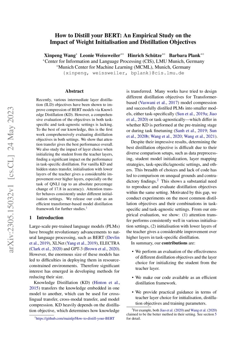 How to Distill your BERT An Empirical Study on the Impact of Weight