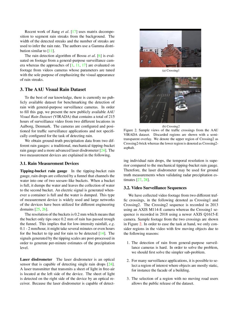 Is it Raining Outside? Detection of Rainfall using General-Purpose