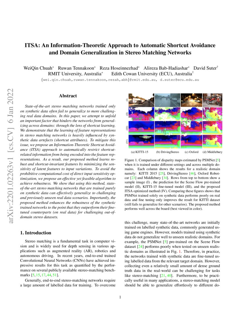 ITSA: An Information-Theoretic Approach to Automatic Shortcut Avoidance ...