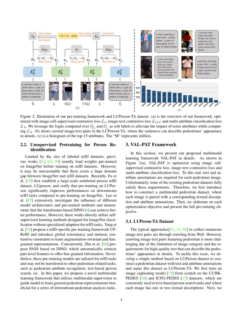 Learning Transferable Pedestrian Representation from Multimodal