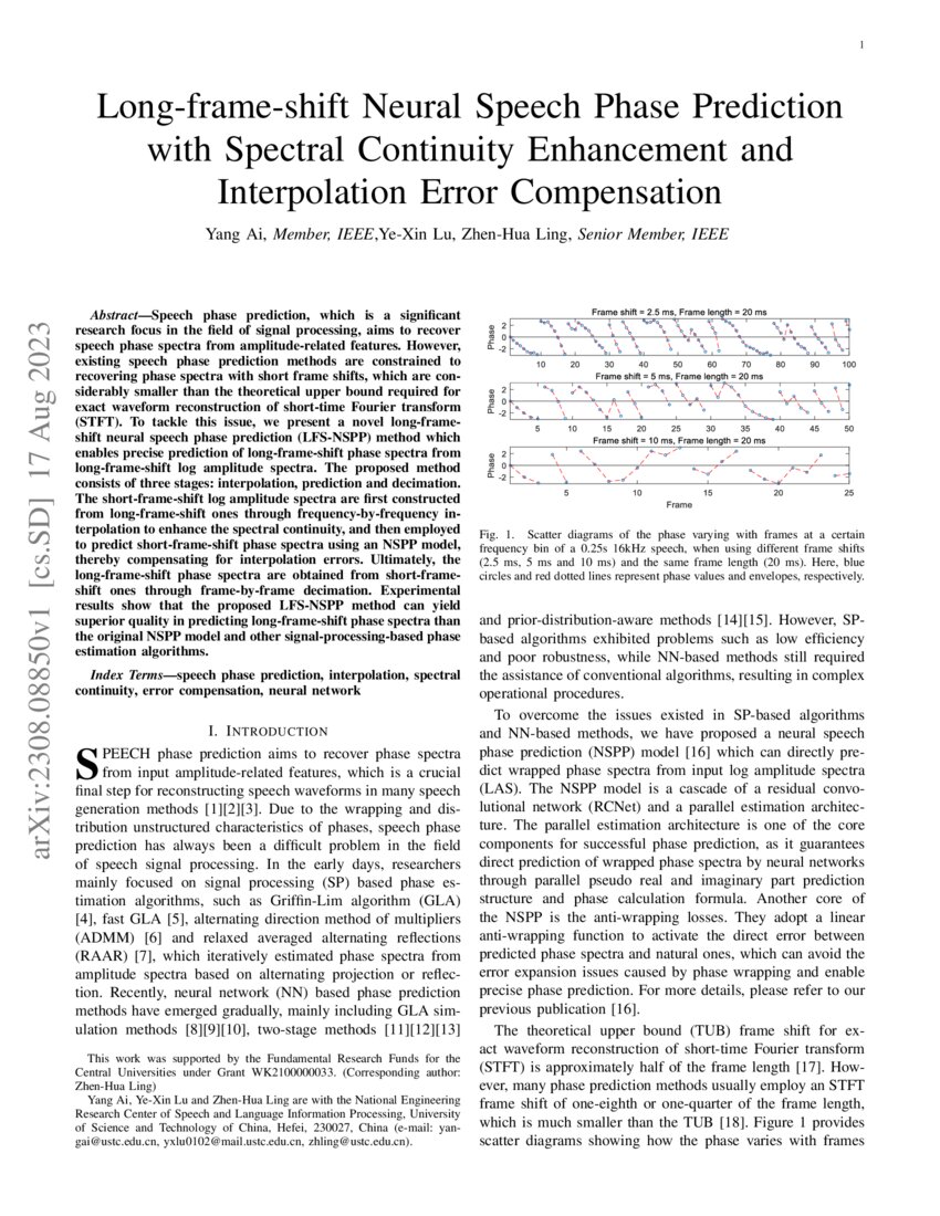 Longframeshift Neural Speech Phase Prediction with Spectral Continuity Enhancement and