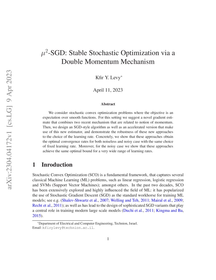 2-sgd-stable-stochastic-optimization-via-a-double-momentum-mechanism