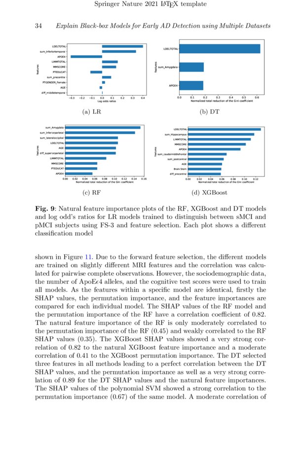 Machine Learning Workflow to Explain Blackbox Models for Early