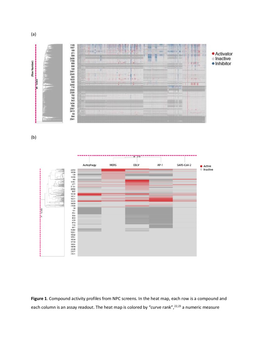 Mining of high throughput screening database reveals AP-1 and autophagy ...