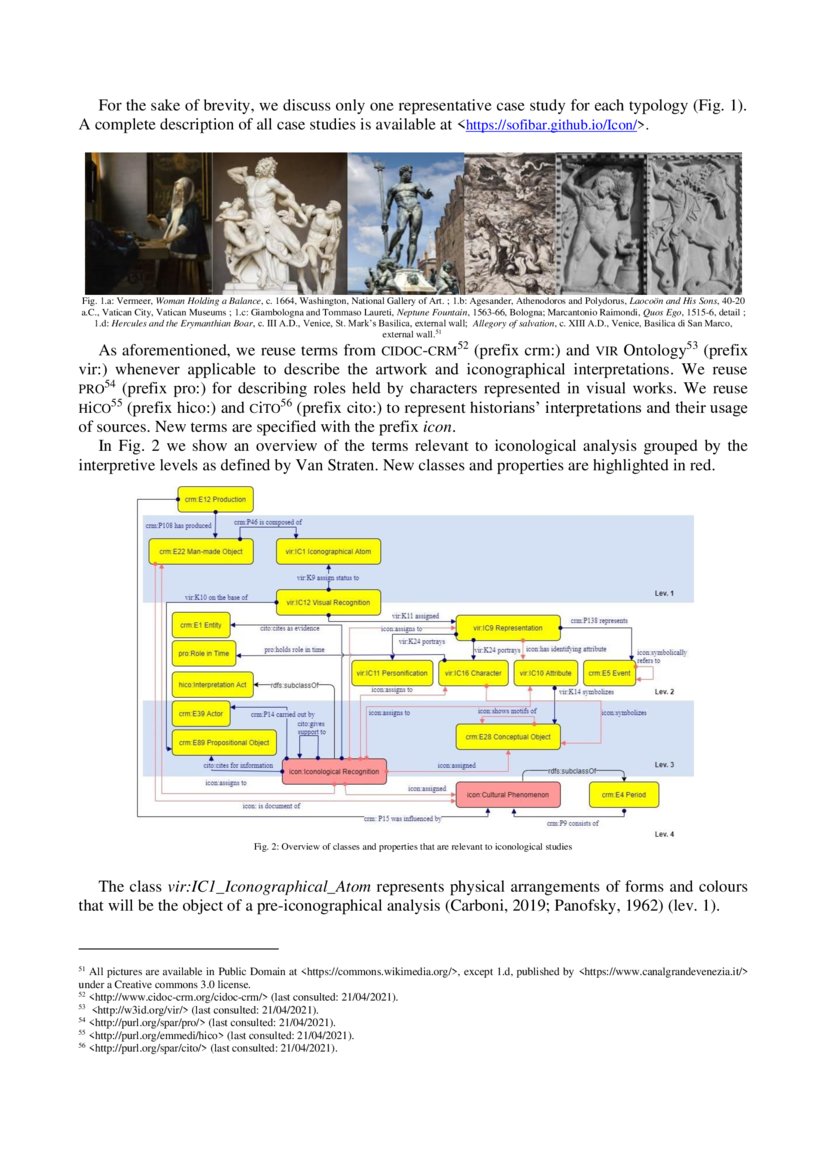 Modelling Art Interpretation and Meaning. A Data Model for Describing