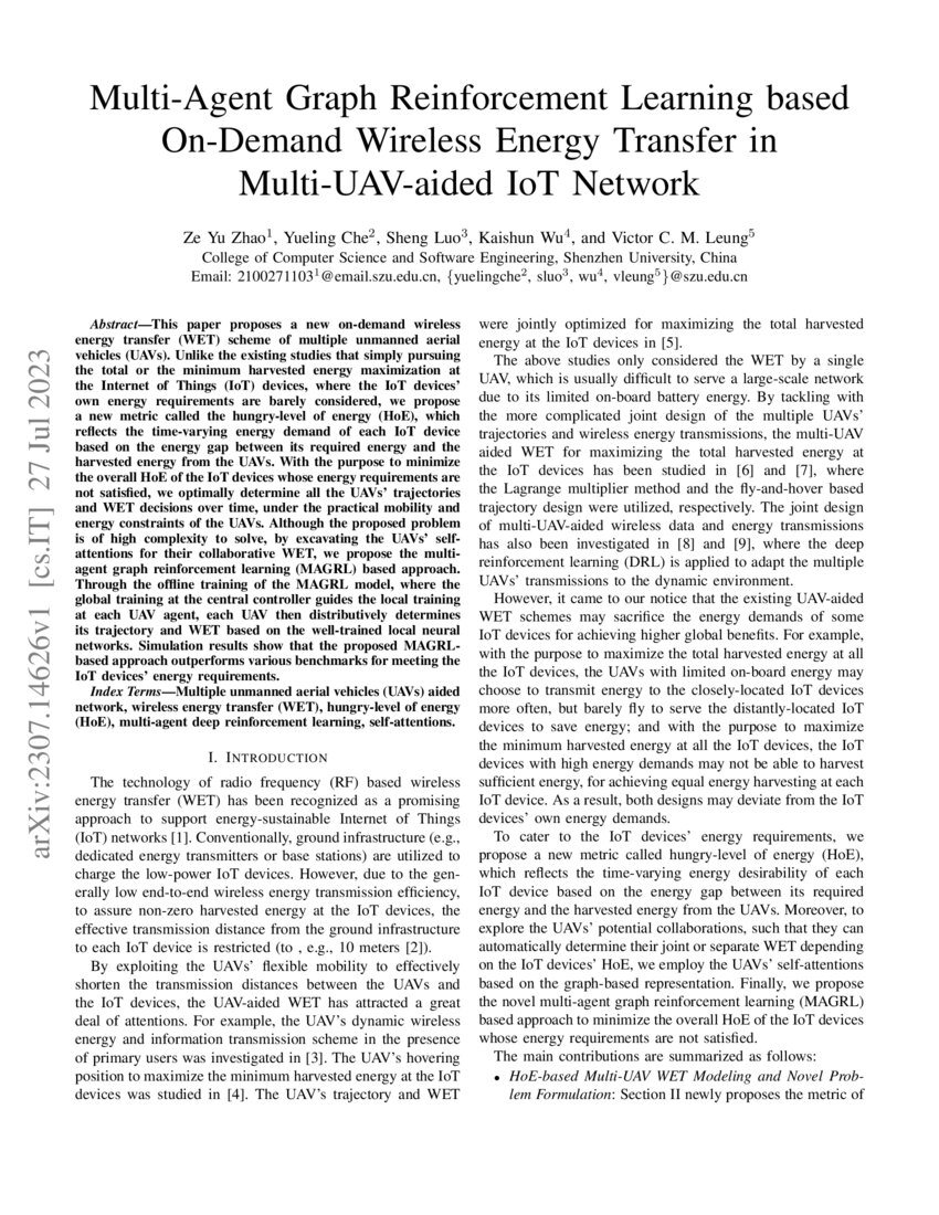 Multi-Agent Graph Reinforcement Learning based On-Demand Wireless ...