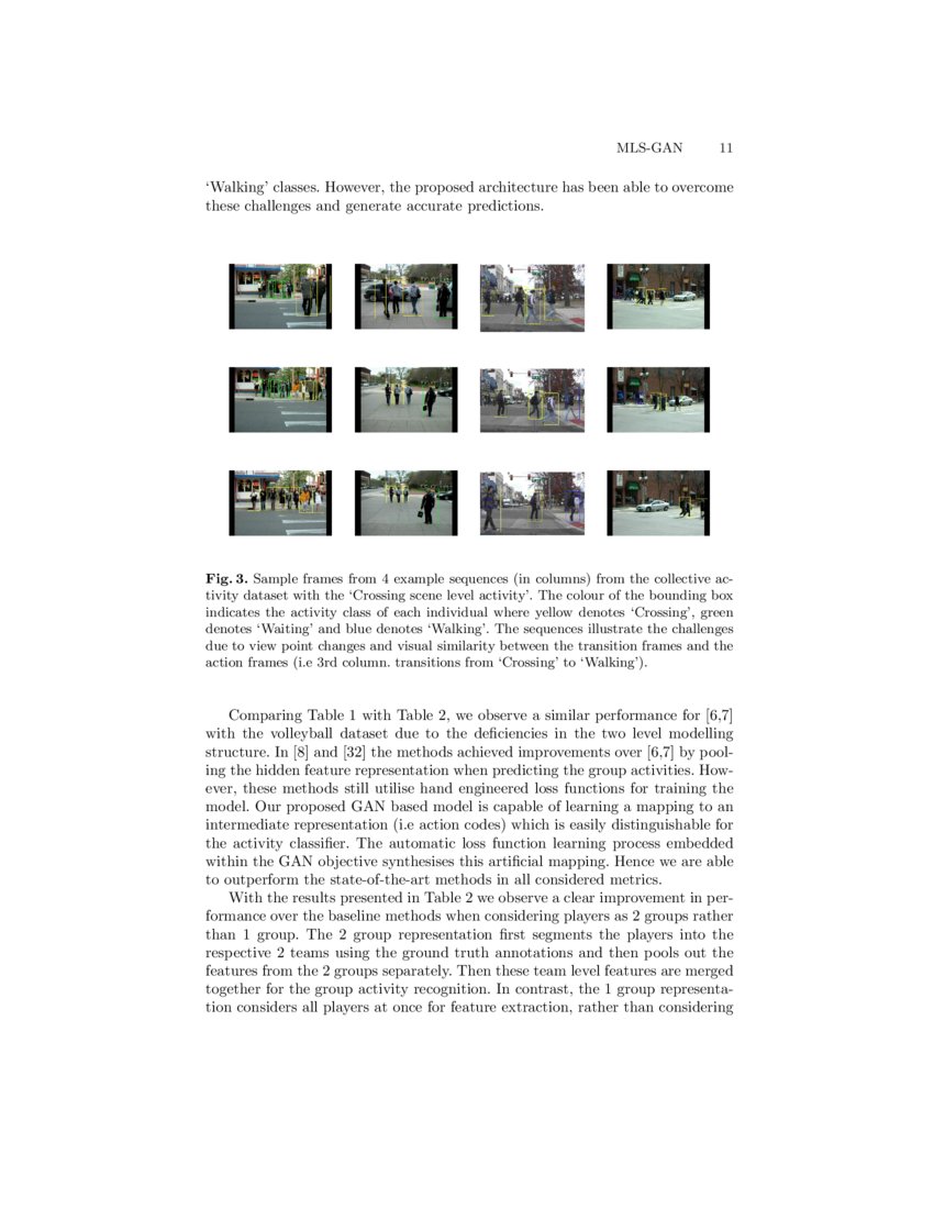 Multi-Level Sequence GAN for Group Activity Recognition | DeepAI 安い値段 G.A.N. / A Handfull of G.A.N. 洋楽