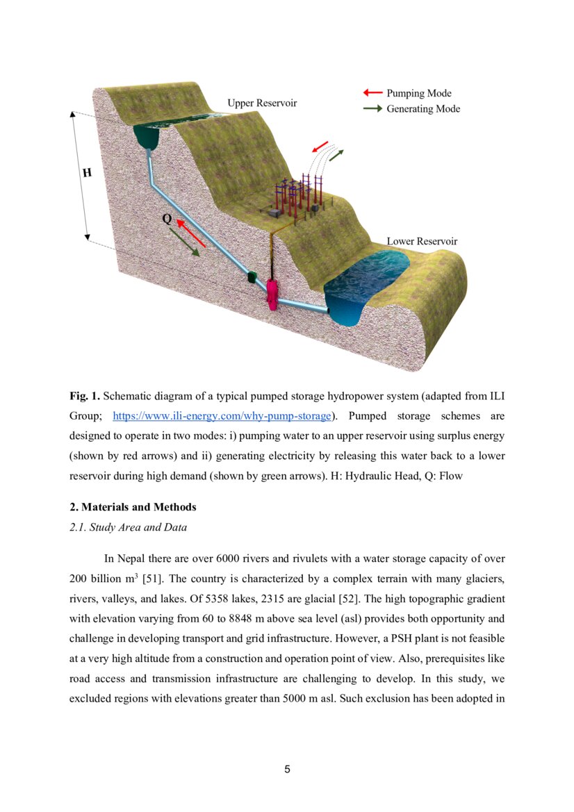 Nepal Himalaya Offers Considerable Potential for Pumped Storage