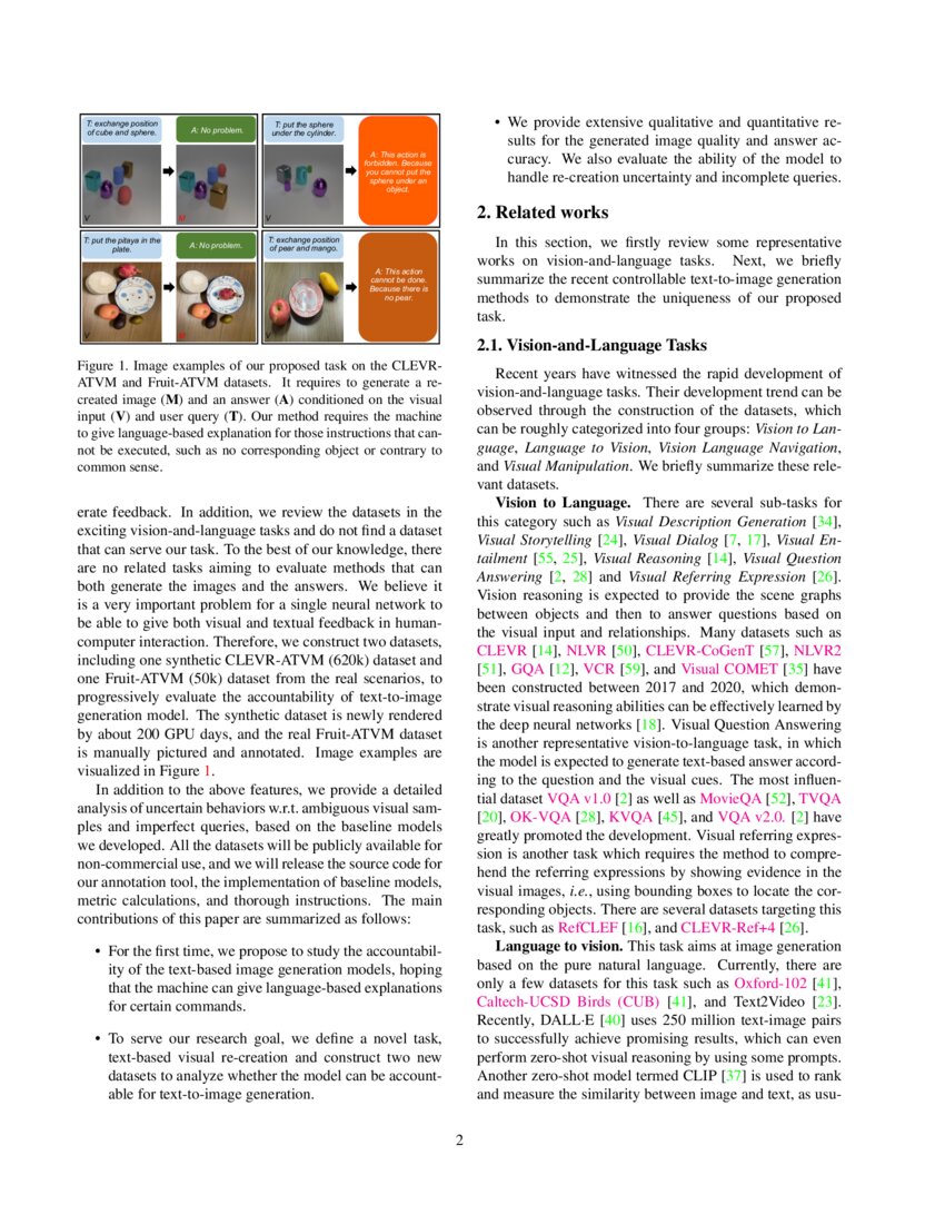 New Benchmarks for Accountable Text-based Visual Re-creation | DeepAI