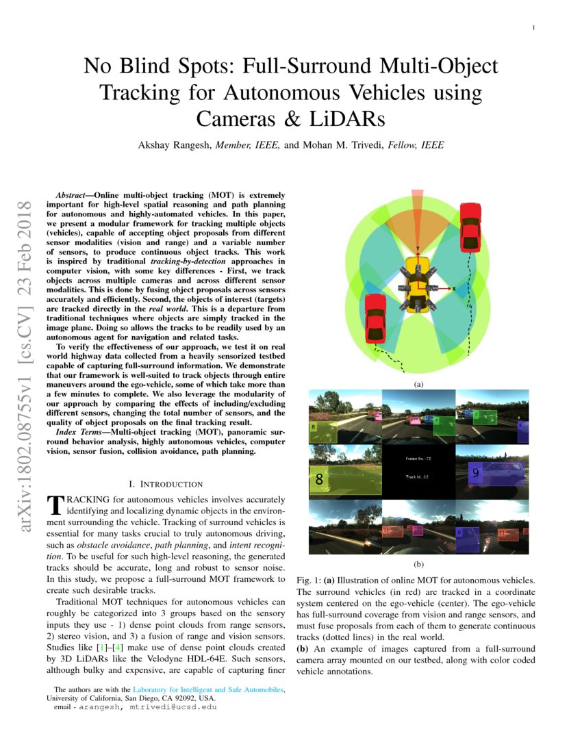 No Blind Spots: Full-Surround Multi-Object Tracking for Autonomous ...