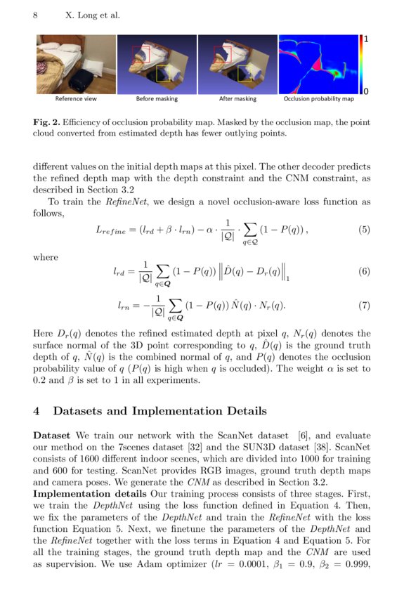 Occlusion-Aware Depth Estimation with Adaptive Normal Constraints | DeepAI