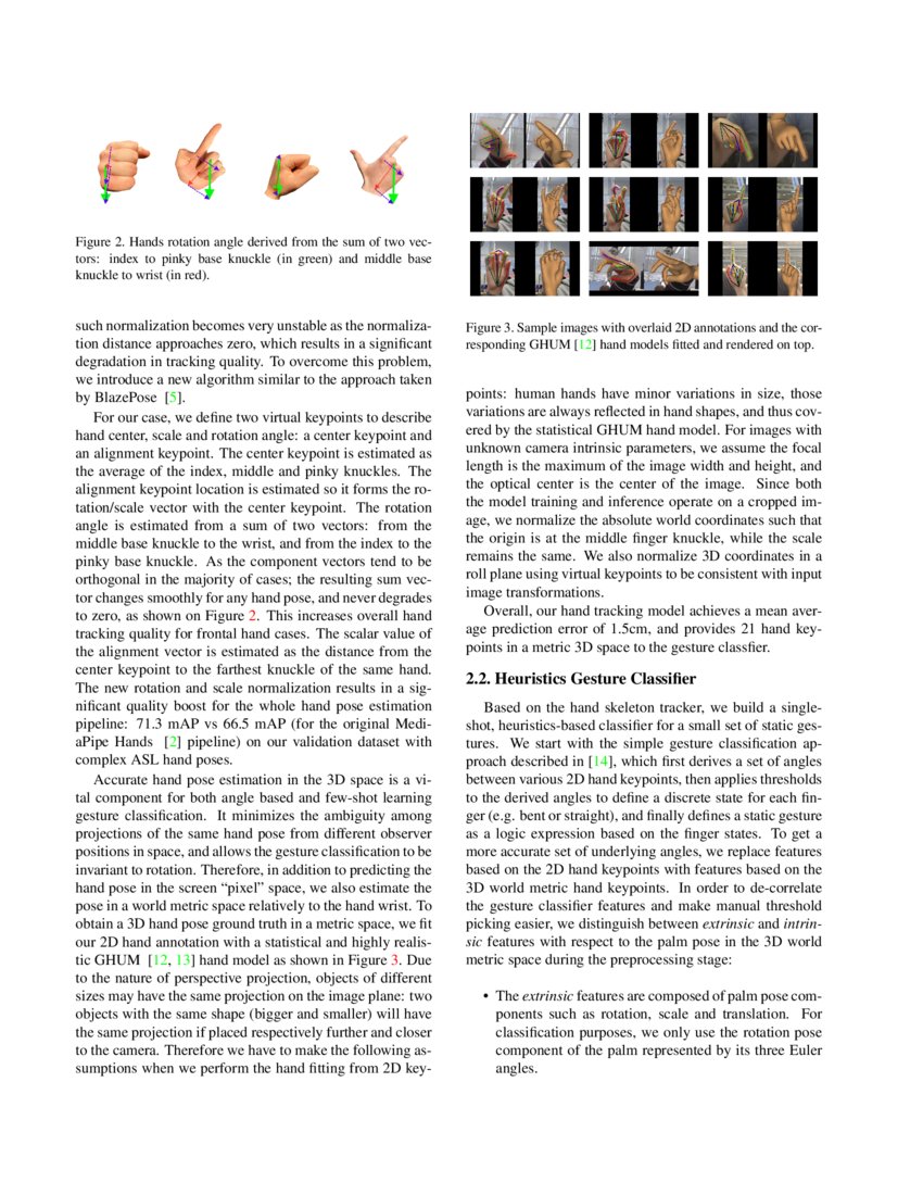On-device Real-time Hand Gesture Recognition | DeepAI