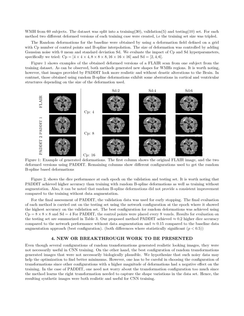 PADDIT: Probabilistic Augmentation of Data using Diffeomorphic Image ...