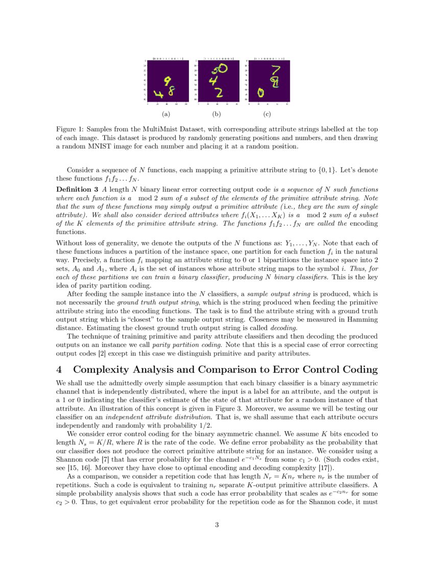 Parity Partition Coding for Sharp MultiLabel Classification DeepAI