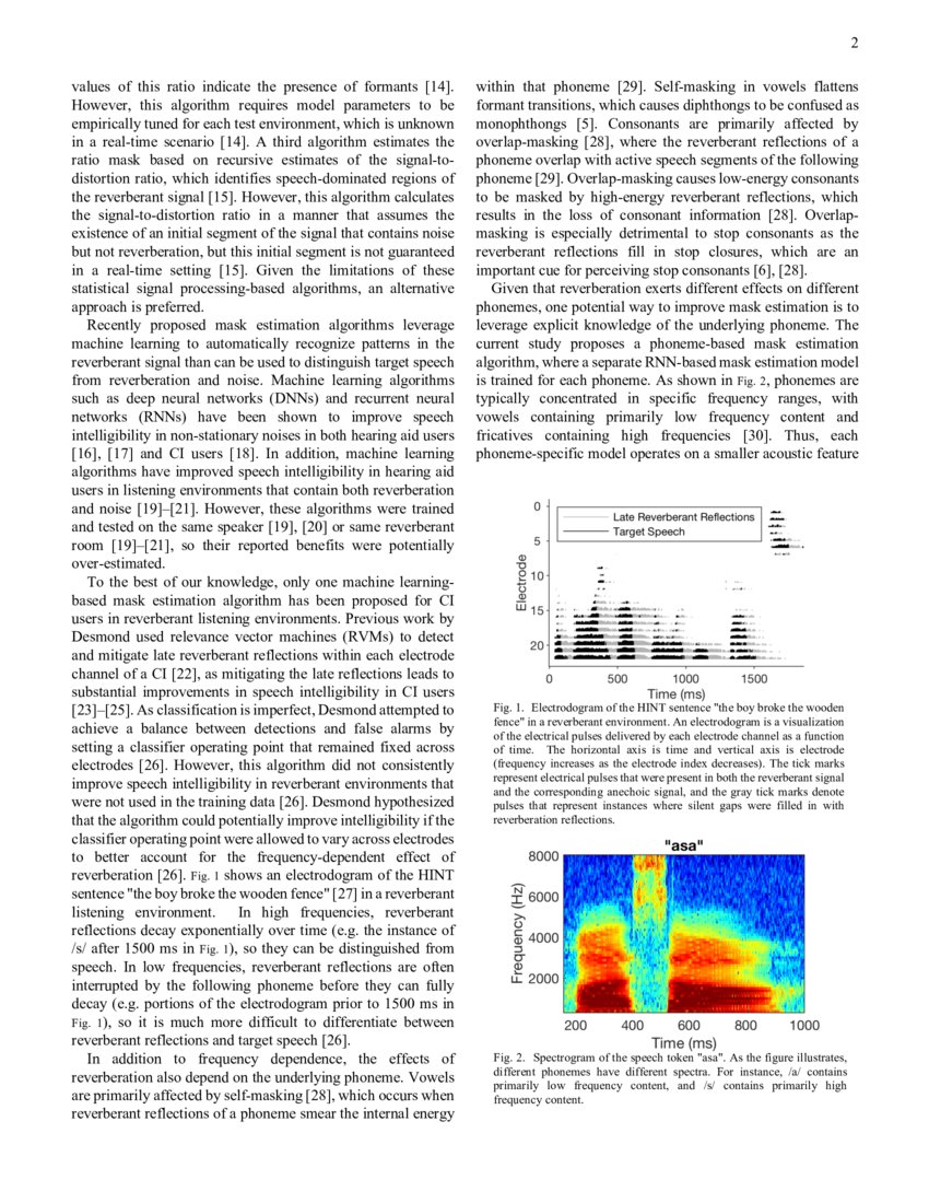 PhonemeBased Ratio Mask Estimation for Reverberant Speech Enhancement