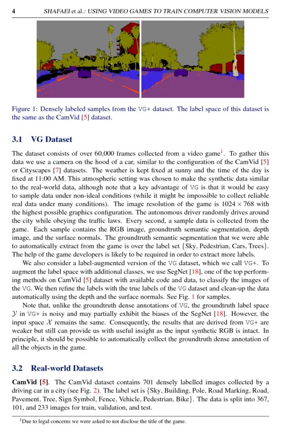 Play and Learn Using Video Games to Train Computer Vision Models DeepAI