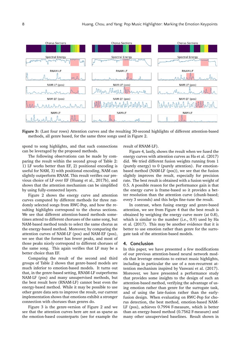 Pop Music Highlighter Marking the Emotion Keypoints DeepAI