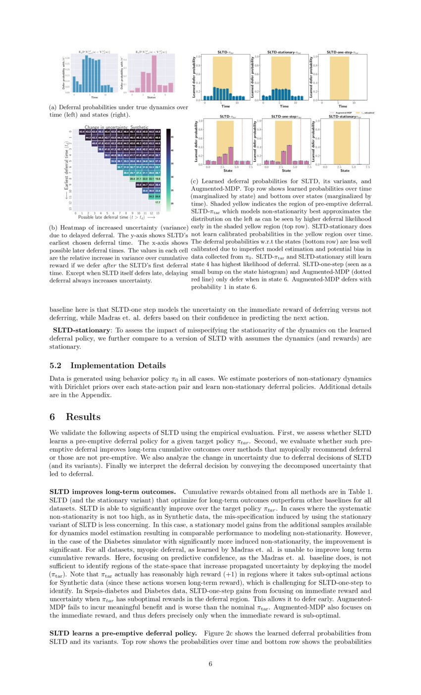 Preemptive learningtodefer for sequential medical decisionmaking under uncertainty DeepAI