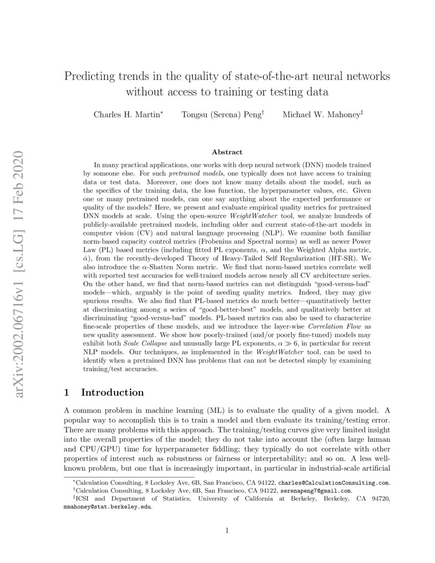 state of the art neural networks