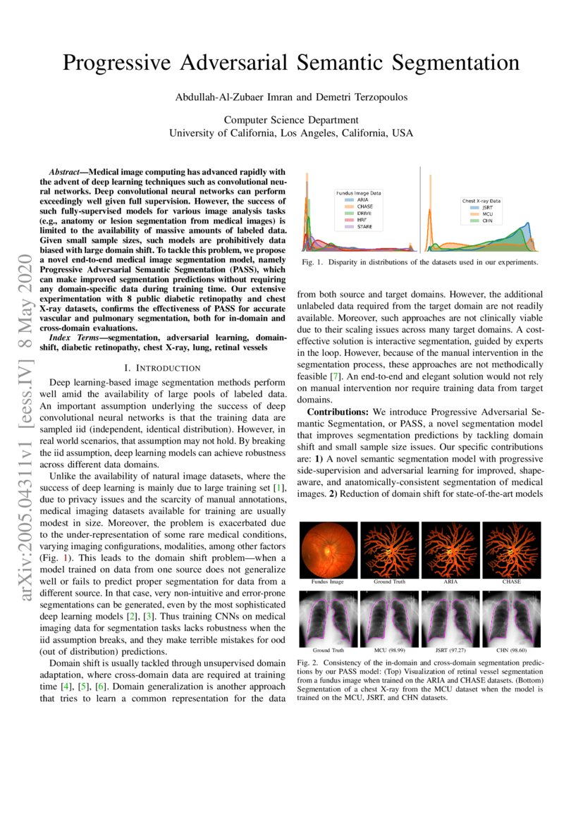 Progressive Adversarial Semantic Segmentation | DeepAI