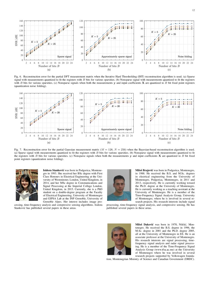 Quantization in Compressive Sensing A Signal Processing Approach DeepAI