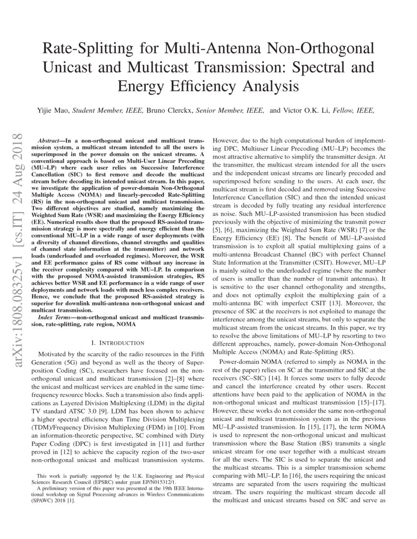 RateSplitting for MultiAntenna NonOrthogonal Unicast and Multicast