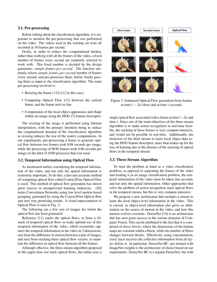 Realtime Action Recognition for FineGrained Actions and The Hand Wash