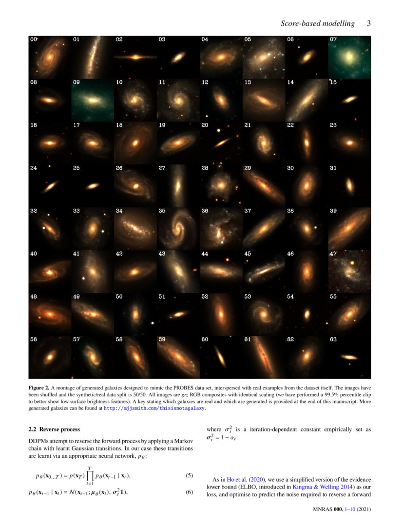 Realistic Galaxy Image Simulation Via Score based Generative Models 