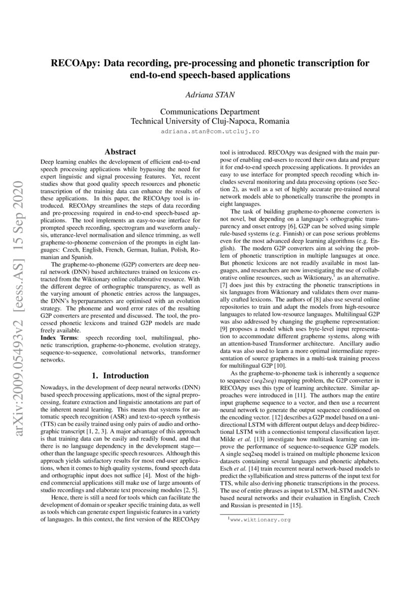 RECOApy Data recording, preprocessing and transcription for