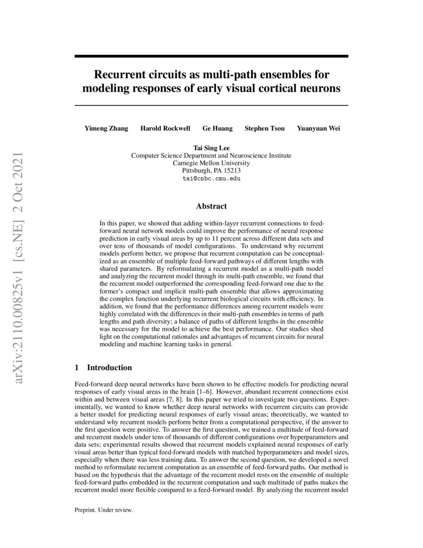 Feedforward vs feedback examples picture