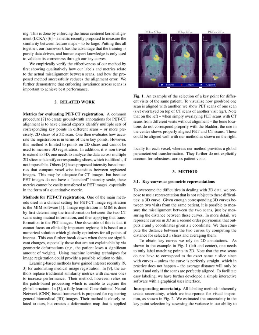 Reducing the Human Effort in Developing PET-CT Registration | DeepAI