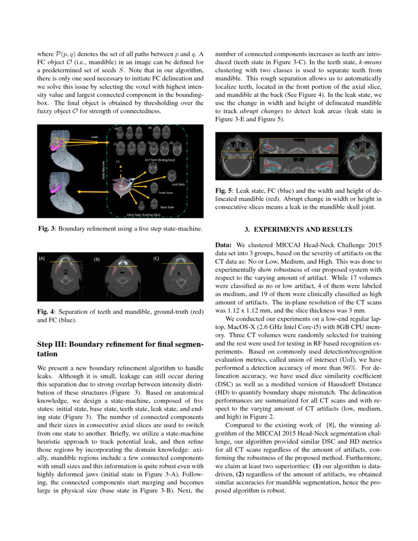 Robust and fully automated segmentation of mandible from CT scans | DeepAI